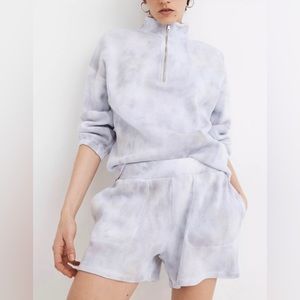 Madewell Tie Dye Pull Waffle Pull-On Shorts